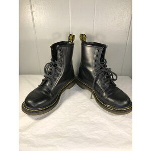 Doc Dr. Martens 1460 Pascal Black Virginia Leather Boots Women’s US Size 7